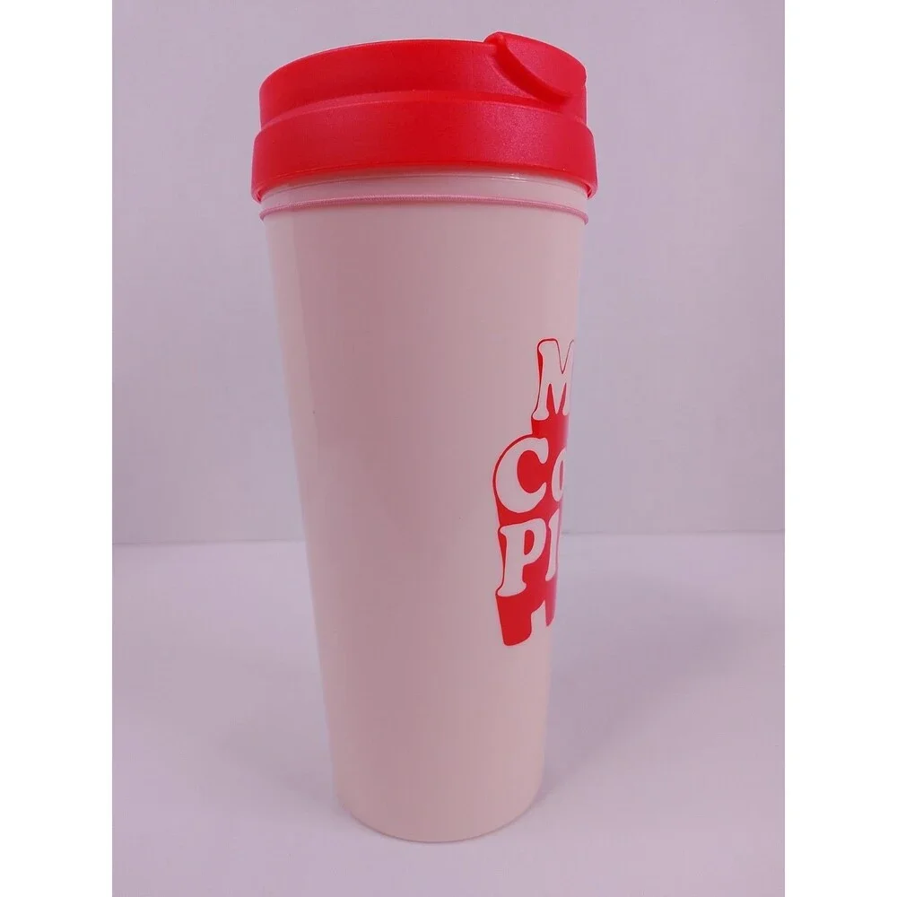 Ban.do Hot Stuff 'More Coffee Please' Thermal Travel Mug Tumbler 16oz NWT